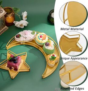 จานโลหะรูปดาวและดวงจันทร์สำหรับตกแต่งบ้านเดือนรอมฎอน - Product Image 5