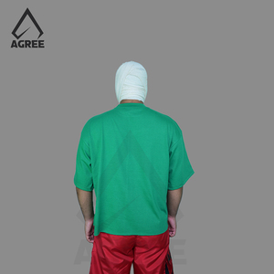 เสื้อยืดทรงบ็อกซี่ แขนสั้น สีเขียวป่า คุณภาพสูง สำหรับผู้ชาย คอกลม ทรงโอเวอร์ไซส์ พิมพ์ลายดิจิทัล ยูนิเซ็กส์ เป็นมิตรกับสิ่งแวดล้อม - Product Image 6