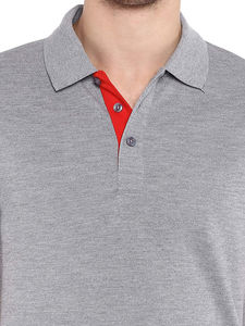 Camiseta de polo de algodón para hombre de fabricante directo, superventas, última moda, logotipo bordado, camiseta de golf lisa de punto sólido - Product Image 2