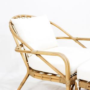 CH Factory Durable Metal Muebles de exterior Diseño moderno Juego de sofás de ratán con cómodos cojines para jardín y Villa - Product Image 6