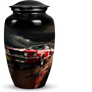 โกศอะลูมิเนียมสำหรับผู้ใหญ่ใช้สำหรับเผาศพทำจากโลหะโกศโลหะโกศแบบแฟนซีทำใน2024อินเดีย - Product Image 5