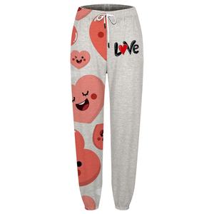 Femmes de haute qualité polaire Joggers survêtement bas tendance en gros Hip Hop Style plat avant Jogging pantalon - Product Image 3