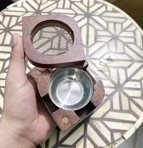 Luxury Eco-Friendly Wooden Religious <b>Incense</b> <b>Holder</b> with Artistic Carving Natural Wood Texture for Home Temple Wholesale Price - Product Image 2