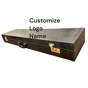 Étui de régalia maçonnique classique de haute qualité, neuf, en cuir, avec tablier, mallette, OEM/ODM, pliable, IP67 - Product Image 2