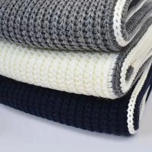 Pulls pour hommes légers, col rond, style moderne, coupe ajustée, confortables, conçus pour le quotidien, le bureau, la mode de rue - Product Image 3