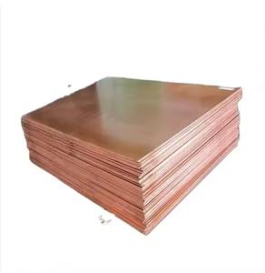 Placa de cobre electrolítico de 99.99% pureza de grado superior de alta calidad al por mayor, lingotes de cobre puro para soldadura, corte de cátodo de cobre - Product Image 2