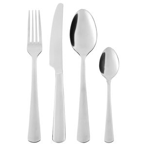 Juego de cubiertos de lujo de acero inoxidable que incluye tenedor, cuchara, cuchillo para mantequilla, cubiertos, vajilla para la cena, los mejores precios de fábrica de La India - Product Image 3