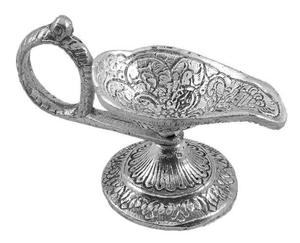 Galería de latón Cuenco pequeño de latón Cristal Diya Forma redonda Kamal Deep Akhand Jyoti Lámpara de aceite para el hogar Templo Puja Decoración Regalos - Product Image 6