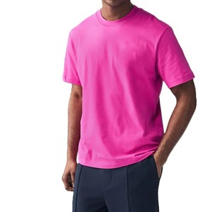 Camiseta básica de algodón de primera calidad, estilo cómodo, manga corta, cuello redondo, ropa informal, camiseta estética ligera de gran tamaño - Product Image 1