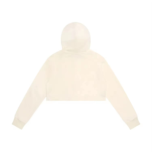 Nouvel Arrivage – Sweat à Capuche Court 100 % Coton de Haute Qualité pour Femme, Manches Longues, Style Décontracté Streetwear Hiver 2026 – Modèle Avant - Product Image 4