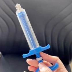 Venta al por mayor de fabricación de alta calidad mejor plástico reutilizable pájaro alimentación de animales jeringa cuchara de alimentación para alimentar a mano pájaros - Product Image 3