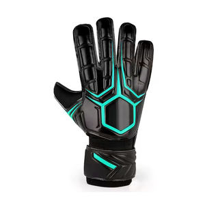 Guantes de portero de dedo completo de látex de cuero PU de alta resistencia profesional equipo deportivo económico personalizable Unisex excelente - Product Image 2