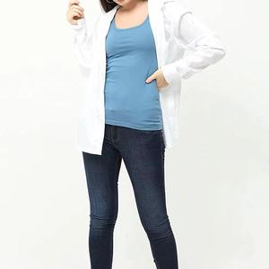 เสื้อกล้ามผู้หญิงผ้าโพลีเอสเตอร์/ ผ้าฝ้ายผลิตจากปากีสถาน - Product Image 2