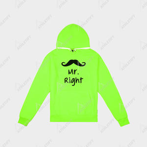 Sweat à capuche élégant et décontracté en coton mélangé pour hommes, poche kangourou en gros et ourlet côtelé pour un usage quotidien en hiver. - Product Image 3