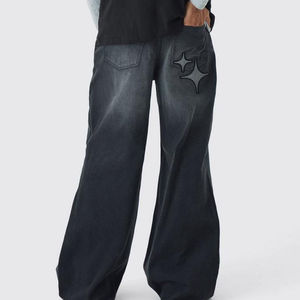 Pantalones vaqueros desgastados para hombre con estilo, pantalones vaqueros rasgados a la moda, ajustados, hechos a medida, al por mayor, para ropa de calle diaria informal - Product Image 5