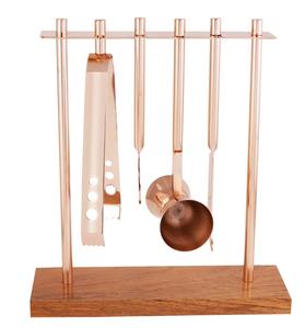 Juego de herramientas de barra de metal de alta calidad al por mayor con soporte al mejor precio para Home Hotel Luxury Bar Tool Kit - Product Image 3