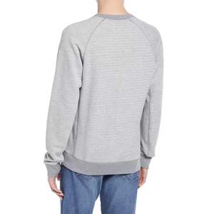 Sudadera Deportiva de Manga Larga con Media Cremallera, de Algodón 100% Tejido a Crochet, Cómoda, de Secado Rápido, para Hombre, con Logotipo Personalizado - Product Image 6