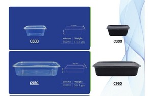 ภาชนะบรรจุอาหารพลาสติกใสแบบมีฝาปิดที่ปลอดภัยสำหรับไมโครเวฟอุปกรณ์เตรียมอาหารและภาชนะแบ่งส่วน - Product Image 6