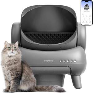 TOUT NEUF Bac à litière pour chat auto-nettoyant Premium M1 à ouverture supérieure, respectueux de l'environnement, fabriqué aux États-Unis, garantie d'un an - Product Image 1