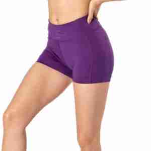 Ensemble de shorts d'été deux pièces personnalisables pour femmes Short de motard blanc personnalisé avec haut long pour les tenues de gymnastique - Product Image 5