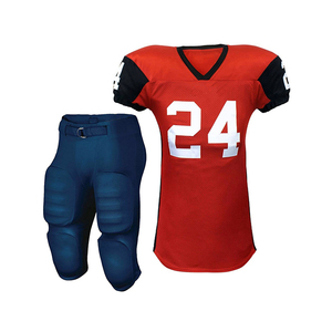Tenue d'équipe de football américain de haute qualité, short antibactérien respirant 100% polyester unisexe adulte, prix bas, nouvelle arrivée - Product Image 1