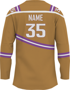 Uniforme d'entraînement de hockey sur glace 100% polyester sublimé de style professionnel - Product Image 6