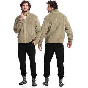 Vente chaude Vêtements pour hommes Manteau en fausse fourrure pour hommes Veste chaude pour la fête - Product Image 4