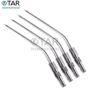 Tubo Frazier de succión Premium, instrumentos médicos dentales, tubo de succión de acero inoxidable quirúrgico endodóntico, hueso de cirugía Oral - Product Image 2