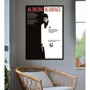 โปสเตอร์ปกหนังสการ์เฟซสไตล์โมเดิร์นสำหรับตกแต่งผนัง - Product Image 2