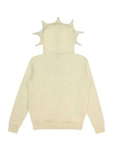 เสื้อฮู้ดมีซิปสำหรับผู้ชายตัวใหญ่ทำจากผ้าฝ้ายเฮฟวี่เวทออกแบบได้เอง - Product Image 2