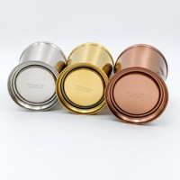 Gobelet à Julep à la menthe en acier inoxydable SUS304, 350 ml, style américain, pour hôtel et bar