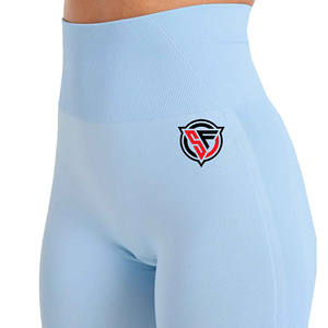 เลกกิ้งออกกำลังกายผ้าสแปนเด็กซ์/ไนลอนสำหรับผู้หญิงกางเกงลำลองแห้งเร็วระบายอากาศได้ดี - Product Image 1