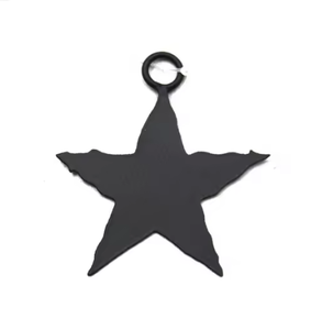 Amplia gama de adornos colgantes de decoración navideña de alta calidad, colgante de árbol o pared, decoración del hogar, diseño en forma de estrella, gran vendedor - Product Image 1