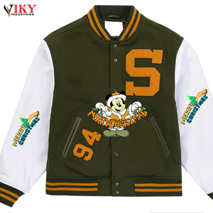 VIKY INDUSTRIES – veste de Baseball à manches longues, vente en gros - Product Image 4