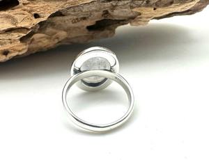 แหวนเงินทำด้วยมือสไตล์ Boho เครื่องประดับ925สเตอร์ลิงเงินมูนสโตนอัญมณียอดนิยมเครื่องประดับสำหรับผู้หญิงของขวัญสำหรับผู้หญิงสำหรับเธอ - Product Image 2