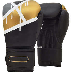 Guantes de Boxeo de Venta Caliente, Personalizados, de Cuero y Poliéster, con Diseño a Color, Profesionales, Transpirables, Cómodos, con Cierre de Gancho y Bucle - Product Image 6
