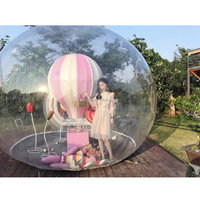 Dôme à bulles populaire de 3 m, maison gonflable, tente gonflable pour le camping, les fêtes et les événements