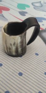 แก้วมักทรงแตรสำหรับดื่มแบบไวกิ้งพร้อมหูจับแก้วเบียร์กาแฟดื่มแบบไวกิ้ง - Product Image 4