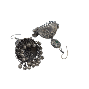 Pendiente Jhumka de cuentas de piedra de joyería de moda con estilo de diseño de moda más vendido para mujeres y niñas - Product Image 4