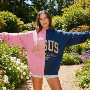 Sweat-shirt en polaire à manches longues et col montant pour femmes hiver avec logo personnalisé 380g poids du tissu anti-boulochage séchage rapide devant - Product Image 5