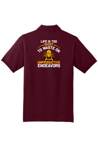 Customized Logo Men's for <b>Polo</b> T-Shirts High Quality Front & Back Printed/Embroidered Knitted Golf T-Shirt with Heavy GSM Color - Product Image 5