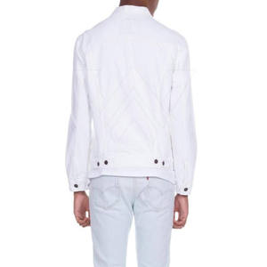 Vente en gros Vestes en jean pour homme Nouveau style confortable ajusté personnalisé à quatre poches Vestes pour homme à la mode OEM - Product Image 3