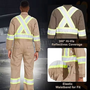 Uniformes de Trabajo Profesionales con Logotipo Personalizado, Uniformes Dangri con Costuras Reforzadas para la Industria Minera - Product Image 6