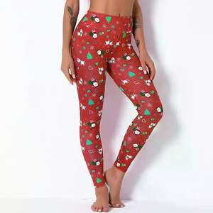 Hot Selling Sports Yoga Pants Breathable Seamless Gym <b>Leggings</b> for Running Fitness Solid <b>Pattern</b> Wholesale Yoga <b>Leggings</b> - Product Image 1