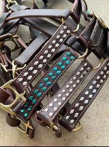 Ensemble de tack en cuir occidental fort le plus vendu avec rênes de collier de poitrine de Headstall réglables pour l'équitation d'Inde - Product Image 5