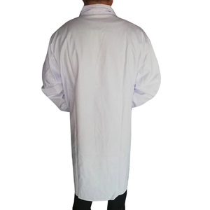 Unisex Winter Lab <b>Coat</b> for Hospital Use Long Sleeve Worsted Fabric Customizable Color & Size High Quality Outwear with Pockets - Product Image 2