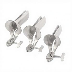 Spéculum vaginal Collin 100x30mm, manuel, en acier inoxydable, instruments chirurgicaux, petit/moyen/grand, usage hospitalier, certifié CE - Product Image 1