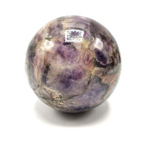 Amazing natural Amethyst stone <b>sphere</b>/ball - Energy/Reiki/<b>Crystal</b> Healing - 2.75 inches (6.87 cms) diameter and 490 gms (1.08 - Product Image 2