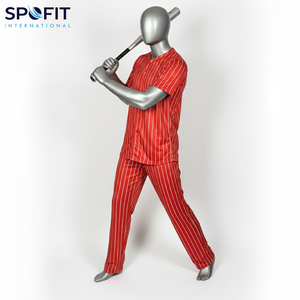 Conjunto de Uniforme de Béisbol/Sóftbol Personalizado, 100% Poliéster, Absorbe la Humedad, Precio Bajo al por Mayor - Product Image 3