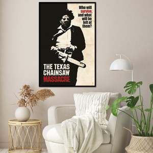 For Texas Chainsaw Massacre <b>Poster</b> Paper Wall Art for Who Will Survive? - Product Image 2
